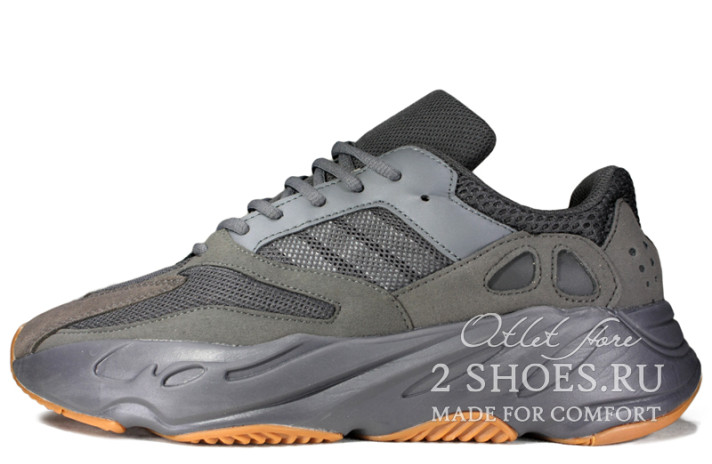 Кроссовки Adidas Yeezy 700 Wave Runner Dark Grey FV5304 черные
