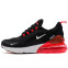 Кроссовки женские Nike Air Max 270 Black Red White