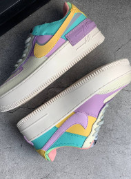 Кроссовки Nike Air Force 1 Low Shadow Pale Ivory живое фото 1