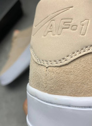 Кроссовки Nike Air Force 1 Low Sage Particle Beige живое фото 4