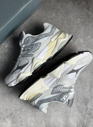 Кроссовки New Balance 9060 Rain Cloud Grey живое фото 1